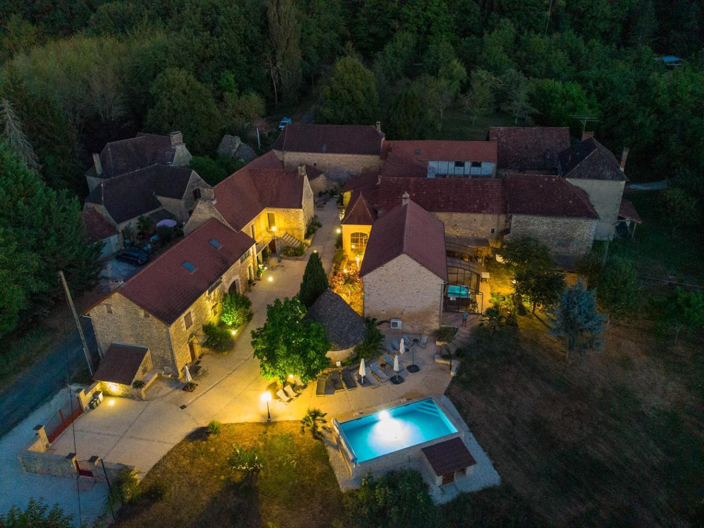 Aux Bories De Marquay, Chambres D'Hotes B&B Avec Piscine Et Spa Pres De Sarlat Eksteriør billede