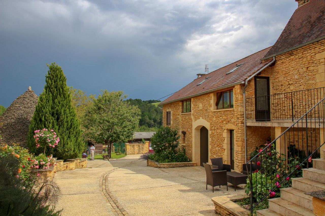 Aux Bories De Marquay, Chambres D'Hotes B&B Avec Piscine Et Spa Pres De Sarlat Eksteriør billede