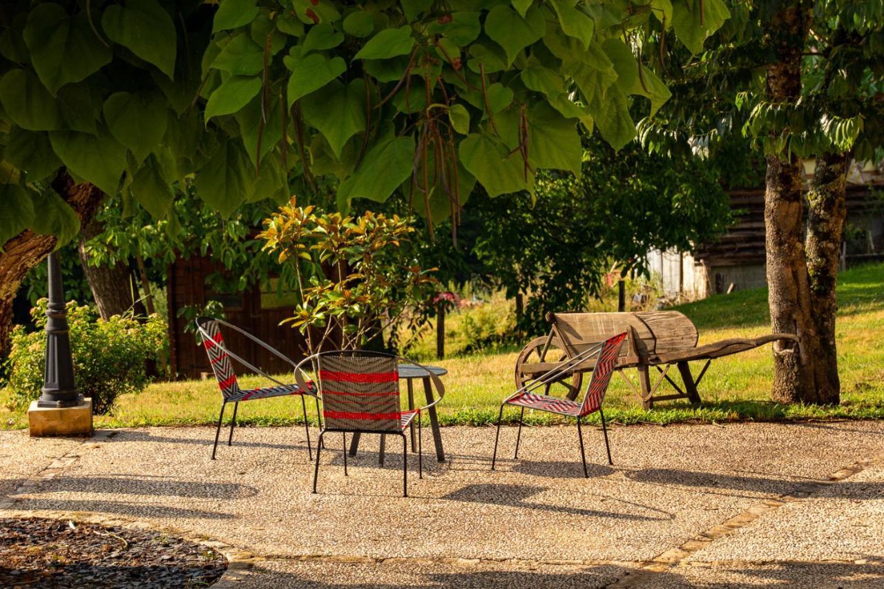 Aux Bories De Marquay, Chambres D'Hotes B&B Avec Piscine Et Spa Pres De Sarlat Eksteriør billede